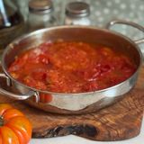 Pomodori in tegame alla contadina