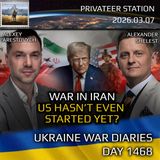 War in Ukraine, Analytics. Day 1468: War in Iran. US hasn't even started yet ? Arestovych, Shelest.