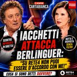Iacchetti contro Bianca Berlinguer: tensione in diretta a È Sempre Cartabianca