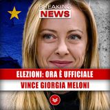 Elezioni, Ora È Ufficiale: Vince Giorgia Meloni!