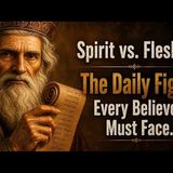 Spirit vs  Flesh — The Daily Fight Every Believer Must Face - Warriors of the Kingdom