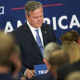 Donald Trump, Hillary Clinton win big; Jeb Bush drops out