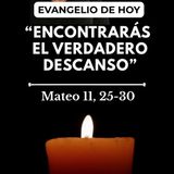 "Venid a mí los que estáis cansados" | Martes 15 Oct (Mateo 11, 25-30)