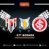 Série A 2022 #27 - Atlético-GO 1x2 Internacional, com Jaime Ramos