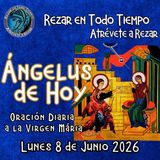 Oración del Angelus. REZAR EL ANGELUS DE HOY. LUNES 8 DE JUNIO, ORACION A NUESTRA MADRE 🌺LA SANTISIMA VIRGEN MARIA 🙏.