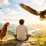 QUAND LA CONSCIENCE S'ÉVEILLE - Anthony De Mello : Vous êtes un aigle qui se prend pour un poulet.