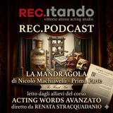 MACHIAVELLI - La Mandragola: prima parte
