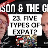 FIVE Types of Expat? Munson & The Geeza. Ep. 23 #portugal #expats #stereotypes