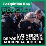 Autorizan a Trump acelerar deportaciones de ciertos inmigrantes sin audiencia judicial.