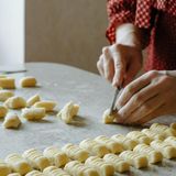 Ricettina: Gnocchi di Segale, Integrale con bocconcini di Broccolo e Zucca