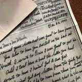 Pvt Albert J. Vivier, US Army - LETTER SENT HOME!