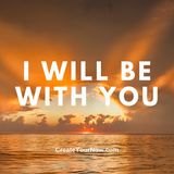 3458 I Will Be With You