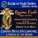 REGINA COELI (REINA DEL CIELO) DE HOY, SABADO 31 DE MAYO ORACION A NUESTRA MADRE 🌹LA VIRGEN MARIA 🙏.