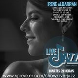 Live Jazz invitada Irene Albarran