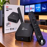 TELE System UP1 a 74€- decoder + Android TV
