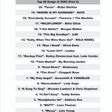 Ep. 325 - Top 40 Songs of 2025 (Part 2)