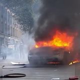 Looting and fires erupt across France as protests spiral into violence
