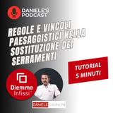 Regole e indicazioni paesaggistiche per la sostituzione dei serramenti