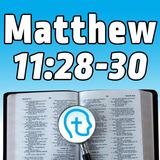 Matthew 11:28-30 | When "Yoke" feels like a dirty, 4-letter word