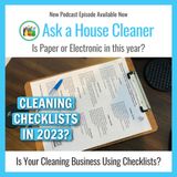 Do You Still Need Cleaning Checklist in 2023?