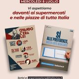 Speciali Leopolda - Roberto Giachetti incontra i militanti di Italia Viva ai banchetti per la raccolta firme del 08 Luglio 2026