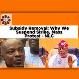 Subsidy Removal: Why We Suspend Strike, Mass Protest - NLC ~ OsazuwaAkonedo #Ahmed #Ajaero #Bola #Emmanuel #Joe #NEC #Nigeria #NLC #OsazuwaA