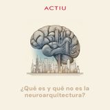 1.- ¿Qué es y qué no es la neuroarquitectura?