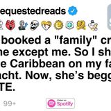 My MIL booked a _family_ cruise for everyone except me.