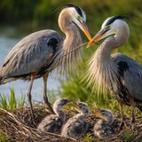 The Great Blue Heron