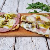 PIZZETTE di PANCARRè con PESTO e mortadella: idea sfiziosa in 5 minuti