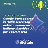 Google Bard sbarca in Italia, Ranflood anti-ransomware italiano, Sidekick AI per ecommerce