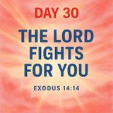 Day 30 – The Lord Fights for You
