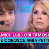 Amici, Luk3 Già Famoso: Ecco Perchè Conosce Anna Pettinelli!