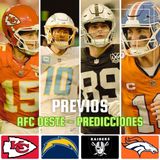 PREVIOS 2025 | AFC OESTE