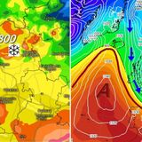 Previsioni 6-8 dicembre: domenica piaggia battente a bassa quota, neve copiosa sui monti