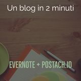 Creare un blog in 2 minuti con Evernote