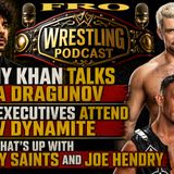 Tony Khan Talks Ilja Dragunov - TKO Executives Attend AEW Dynamite - What's Up with Ricky Saints and Joe Hendry