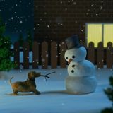 El hombre de nieve | Cuentos de Navidad