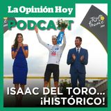 Isaac del Toro obtiene histórico podio para México en el Tour de France.