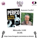 Antonio Cardiel, escritor, en Arte en Vivo