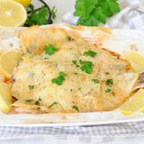 Filetti di orata in crosta di patate
