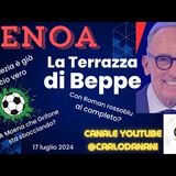GENOA - La Terrazza di Beppe - Con BEPPE NUTI - Col VENEZIA calcio vero - Con ROMAN GRIFONE completo