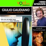 GIULIO GAUDIANO (Anteprima SETTIMANA DEL PODCAST aprile 2024) su VOCI.fm - clicca play e ascolta l'intervista