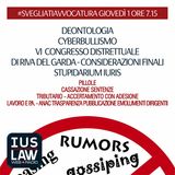 Giovedì, 1  GIUGNO 2017 #SvegliatiAvvocatura - LIVE