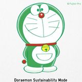 VERDAEMON. Doraemon diventa verde per UNIQLO.