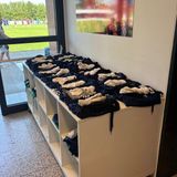 DAL RITIRO DEL LECCE // Con il kit manager Giovanni Fasano