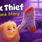 The Sneaky Sock Thief 🧦 😮 Cozy Bedtime Story for Kids 💤 with Snaffles