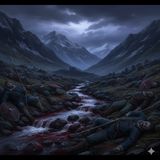 Il torrente rosso sangue-Pragelato.