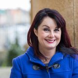 Irish novelist Marian Keyes