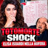 Elisa Isoardi nella bufera: il totomorte di Bar Centrale con 22 vip scatena le polemiche